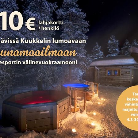 Kuukkeli Log Houses Porakka Inn Saariselka Ngoại thất bức ảnh